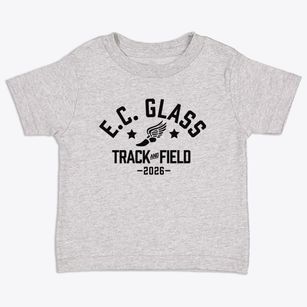 E.c. Glass High School Track and Field Toddler T-Shirt