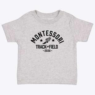 Montessori Community School Track and Field Toddler T-Shirt
