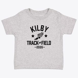 Kilby Elementary School Track and Field Toddler T-Shirt