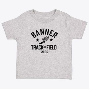 Banner Christian School Track and Field Toddler T-Shirt