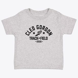 Cleo Gordon Elementary School Track and Field Toddler T-Shirt