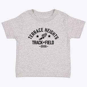 Terrace Heights Elementary School Track and Field Toddler T-Shirt