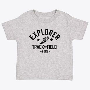 Explorer Middle School Track and Field Toddler T-Shirt