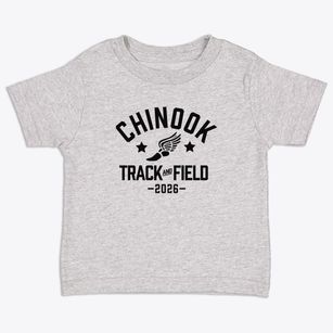 Chinook Middle School Track and Field Toddler T-Shirt