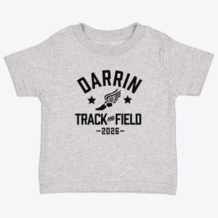 Darrin Christian Academy Track and Field Toddler T-Shirt