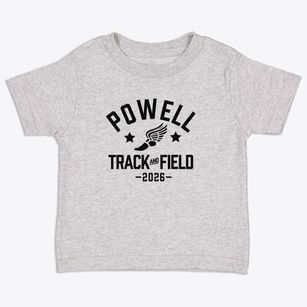Powell Middle School Track and Field Toddler T-Shirt