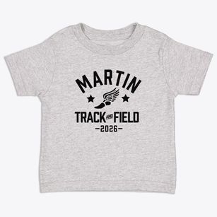 Martin Elementary School Track and Field Toddler T-Shirt