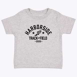 Harborside Elementary School Track and Field Toddler T-Shirt