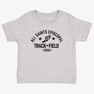 All Saints Episcopal School Track and Field Toddler T-Shirt