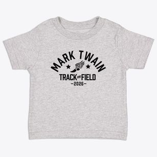 Mark Twain Elementary School Track and Field Toddler T-Shirt