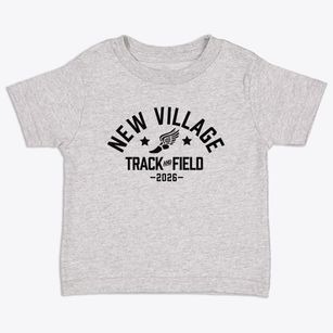 New Village Public Charter School Track and Field Toddler T-Shirt