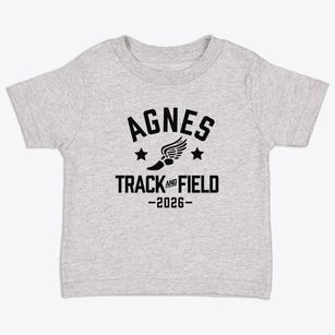 Agnes Memorial Elementary School Track and Field Toddler T-Shirt