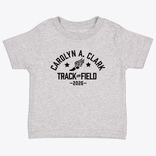 Carolyn A. Clark Elementary Track and Field Toddler T-Shirt