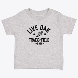 Live Oak Elementary & Middle School Track and Field Toddler T-Shirt