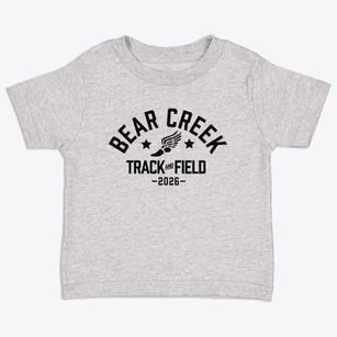 Bear Creek School Track and Field Toddler T-Shirt