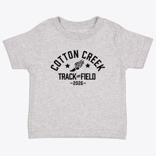 Cotton Creek Elementary School Track and Field Toddler T-Shirt