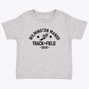 Wilmington Manor Elementary School Track and Field Toddler T-Shirt