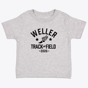 Weller Elementary School Track and Field Toddler T-Shirt