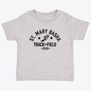 Saint Mary Basha Catholic Elementary Track and Field Toddler T-Shirt