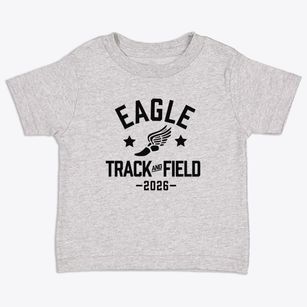 Eagle Elementary School Track and Field Toddler T-Shirt