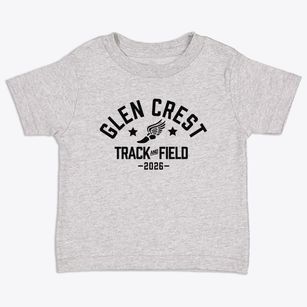 Glen Crest Middle School Track and Field Toddler T-Shirt
