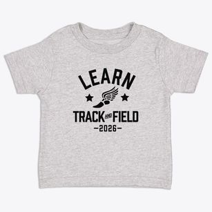 Learn Charter School Track and Field Toddler T-Shirt