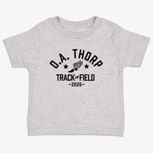 O.a. Thorp Scholastic Academy Track and Field Toddler T-Shirt