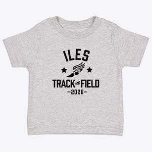 Iles Elementary School Track and Field Toddler T-Shirt
