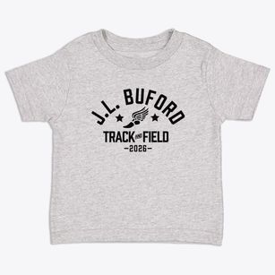 J.l. Buford Intermediate Center School Track and Field Toddler T-Shirt