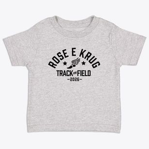 Rose E Krug Elementary School Track and Field Toddler T-Shirt