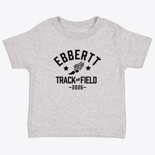 Ebbertt Education Center Track and Field Toddler T-Shirt