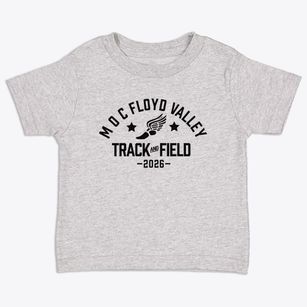M O C Floyd Valley Middle School Track and Field Toddler T-Shirt
