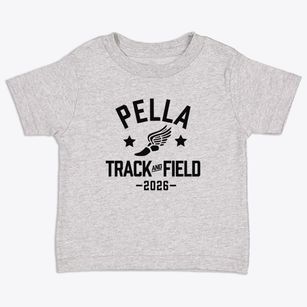 Pella Christian Grade School Track and Field Toddler T-Shirt