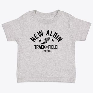 New Albin Elementary School Track and Field Toddler T-Shirt