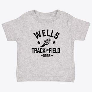 Wells Alternative Middle School Track and Field Toddler T-Shirt