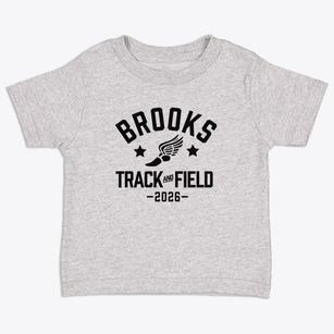 Brooks Middle Magnet School Track and Field Toddler T-Shirt