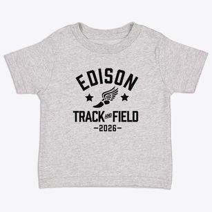 Edison Elementary School Track and Field Toddler T-Shirt