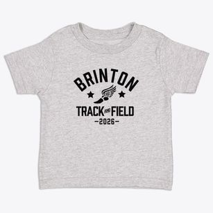 Brinton Elementary School Track and Field Toddler T-Shirt