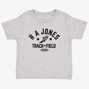 R A Jones Middle School Track and Field Toddler T-Shirt