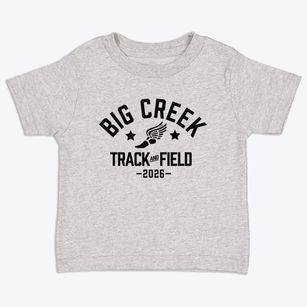 Big Creek Elementary School Track and Field Toddler T-Shirt