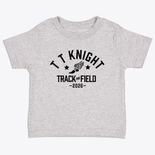 T T Knight Middle School Track and Field Toddler T-Shirt