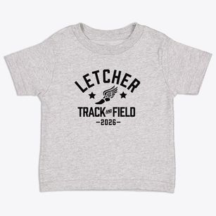 Letcher Elementary School Track and Field Toddler T-Shirt