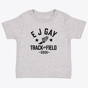 E J Gay Middle School Track and Field Toddler T-Shirt