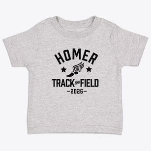 Homer Elementary School Track and Field Toddler T-Shirt
