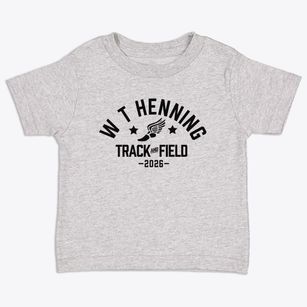 W T Henning Elementary School Track and Field Toddler T-Shirt