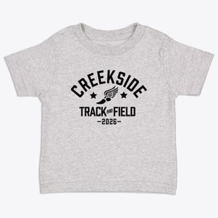 Creekside Junior High School Track and Field Toddler T-Shirt