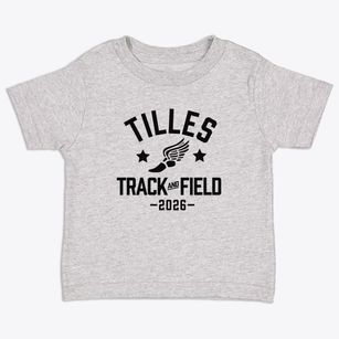 Tilles Elementary School Track and Field Toddler T-Shirt
