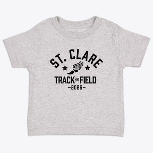 Saint Clare School Track and Field Toddler T-Shirt