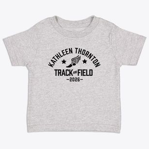 Kathleen Thornton School Track and Field Toddler T-Shirt