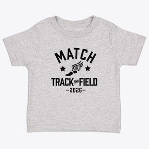 Match Track and Field Toddler T-Shirt